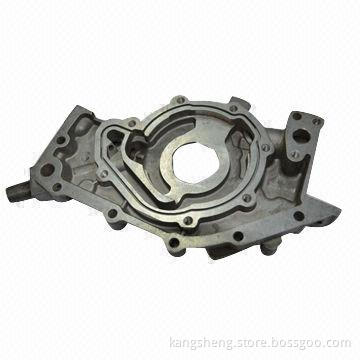Die Casting Gear Box Cover, CNC Lathing and Milling, Sand-blasted, Made of ADC12 and A380